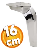 Repla Lüks Mobilya Kanepe Sehpa Tv Ünitesi Koltuk Ayağı 16 Cm Parlak Krom Baza Ayakları thumbnail 1