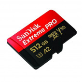 SanDisk Extreme Pro 512GB 200/140MB/s microSDXC UHS-I A2 V30 Adaptörlü Hafıza Kartı SDSQXCD-512G-GN6MA - 4