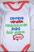 YENİ SEZON ÇEVREYE VERDİĞİM YAZILI BEBEK ÇOCUK UZUN KOL PAMUK BADY ZIBIN - 6
