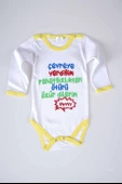 YENİ SEZON ÇEVREYE VERDİĞİM YAZILI BEBEK ÇOCUK UZUN KOL PAMUK BADY ZIBIN - 9