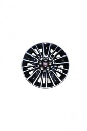 İtibar Fiat Egea 16"inç Siyah Gri Kırılmaz Jant Kapağı 1 Adet - 1