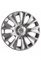 İtibar Volkswagen Bora 15 ınç Gri 4lü Set Jant Kapağı Çelik Jant Görünümlü - 1