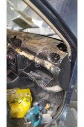 Hyundai Accent Yumurta Kasa 1995-2000 Ön Göğüs Fiber Kaplaması - 2
