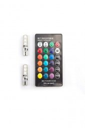 İtibar T10 Rgb Kumandalı Park Ampulleri Modlu - 4