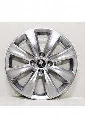 Uyumlu Renault Clio 5 Uyumlu 15 Inç Jant Kapağı Kırılmaz Amblem Hediyeli - 1