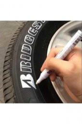 İtibar Lastik Yazma Ve Boyama Kalemi Beyaz Orjinal Kalıcı thumbnail 1