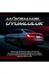 İtibar Ledli Spoyler Karbon Desenli Esnek Universal 120cm karbon ışıklı - 5