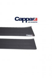Volkswagen T5 Transporter Arka Tampon Eşiği Koruma Akrilik (Abs) Piano Black 2003-2009 - 2