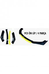 İtibar Honda Civic Fc5 Ön Tampon Lip 4 Parça thumbnail 1