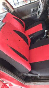 Oto Koltuk Kılıfı Düğmeli Model Binek Her Araca Uyumlu thumbnail 3