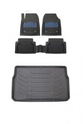 Skoda Fabia 2009 Model 3d Bagaj Havuzu+3d Havuzlu Paspas Takımı thumbnail 1