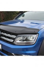 Volkswagen Amarok Ön Kaput Koruyucu Rüzgarlığı 4mm Akrilik (abs) Piano Black 2010 Ve Sonrası - 4