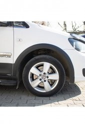 İtibar Volkswagen Caddy Dodik Seti Uv Katkılı Abs U.ş. Sağ Sürgülü Mat Siyah 12 Parça 2015-2020 - 3