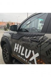 İtibar Toyota Hilux 2021- Yılı Ve Sonrası Yarasa Kapı Kaplama thumbnail 4