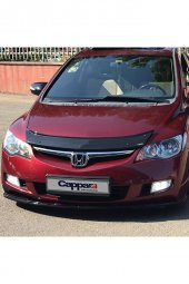 İtibar Honda Civic 8 Arka Cam Üstü Spoyler Rüzgarlık Kanat Ince Model (abs) Parlak Siyah 2006-2012 thumbnail 4