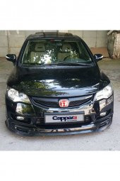 İtibar Honda Civic 8 Arka Cam Üstü Spoyler Rüzgarlık Kanat Ince Model (abs) Parlak Siyah 2006-2012 thumbnail 5