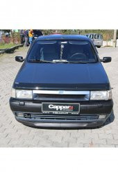 Fiat Tipo Ön Kaput Koruyucu Rüzgarlık 4mm Akrilik (ABS) Piano Black 1988-2000 - 3