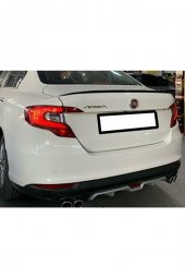 İtibar Spoiler Fiat Egea Bagaj Üzeri Çıta - Spoiler Pianoblack - Parlak Siyah + Çift Taraflı Bantlı - 3