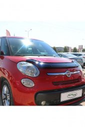 Fiat 500l Ön Kaput Koruma Rüzgarlığı 3mm Akrilik (abs) Parlak Siyah Deflektör 2015-> thumbnail 4
