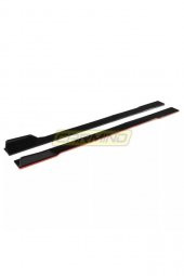 İtibar Üniversal Flaplı Marşpiyel Çıtası Piano Black kırmızı - 3