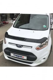 İtibar Ford Connect Ön Kaput Koruma Rüzgarlığı 3mm Akrilik (Abs) Parlak Siyah Deflektör 2014-2018 - 3