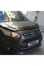 İtibar Ford Connect Ön Kaput Koruma Rüzgarlığı 3mm Akrilik (Abs) Parlak Siyah Deflektör 2014-2018 - 4
