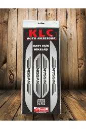 İtibar Oto Araç Kapı Eşik Nikelajı (nissan) 4lü Set thumbnail 1