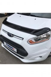 İtibar Ford Connect Ön Kaput Koruma Rüzgarlığı 3mm Akrilik (Abs) Parlak Siyah Deflektör 2014-2018 - 2
