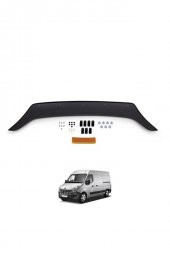 İtibar Renault Master Ön Kaput Koruma Rüzgarlığı 3mm Akrilik (abs) Parlak Siyah Deflektör 2010-2014 thumbnail 1
