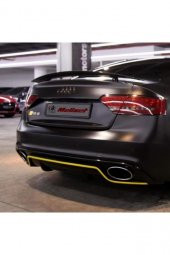 İtibar Audi Rs Serisi Elips Egzoz Ucu 304 Paslanmaz Çelik - 6
