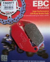 Ebc Fa629Tt 2017-2021 Benelli TNT 125 Arka Fren Balatası Karbon Balata thumbnail 1