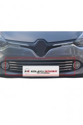 İtibar Renault Clio 4 Ön Tampon Çıtası 6 Prç Krom 2013-2016 - 1