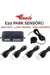 İtibar E20 Inwells Sesli Park Sensörü Gri - 2