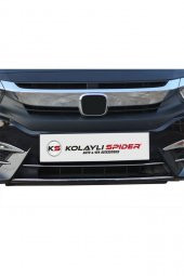 İtibar Honda Civic 10 Ön Tampon Çıtası 2 Prç Krom 2016 Ve Sonrası - 1