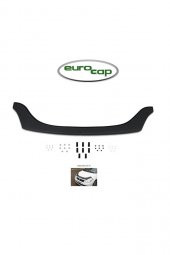 İtibar Renault Symbol Ön Kaput Koruma Rüzgarlığı 3mm Akrilik (Abs) Parlak Siyah Deflektör 2009-2013 thumbnail 1