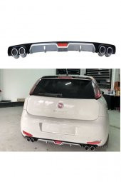 İtibar Fiat Punto Difüzör Arka Tampon Eki 4 Egzoz Çıkışlı thumbnail 1