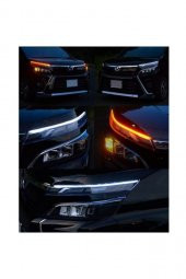 İtibar Hyundai Accent Uyumlu Blue Far Üstü Kayar Led thumbnail 3