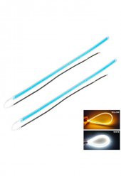 İtibar Hyundai Accent Uyumlu Blue Far Üstü Kayar Led thumbnail 2