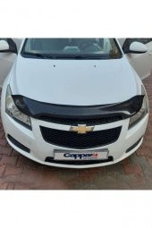 İtibar Chevrolet Cruze Ön Kaput Koruyucu Rüzgarlığı 4mm Akrilik (abs) Piano Black 2008-2016 thumbnail 4