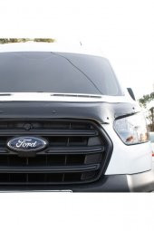 İtibar Ford Transit Ön Kaput Koruyucu Rüzgarlığı 4mm Akrilik (ABS) Piano Black 2019 Ve Sonrası - 4