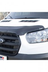 İtibar Ford Transit Ön Kaput Koruyucu Rüzgarlığı 4mm Akrilik (ABS) Piano Black 2019 Ve Sonrası - 6