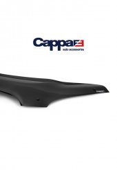 İtibar Ford Transit Ön Kaput Koruyucu Rüzgarlığı 4mm Akrilik (ABS) Piano Black 2019 Ve Sonrası - 1