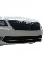 İtibar Skoda Super B8 Ön Tampon Çıtası Krom 2015 Ve Sonrası thumbnail 2