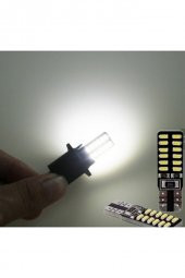 İtibar T10 Dipsiz W5w Canbus 24 Ledli Beyaz Park Plaka Ampulü (2 Adet) thumbnail 2