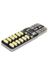 İtibar T10 Dipsiz W5w Canbus 24 Ledli Beyaz Park Plaka Ampulü (2 Adet) thumbnail 5