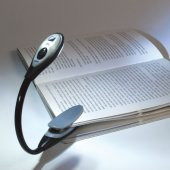 Kitap Okuma Işığı Led Booklight Kıskaçlı Pilli Model Led Işık - 3