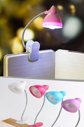 Masaüstü Klipsli Bükülebilir Kitap Okuma Led Işık - 4