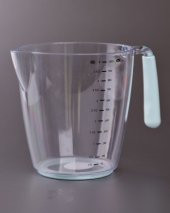 Ölçü ve Hamur Kabı 1000 ML - Silikon Sap - 1