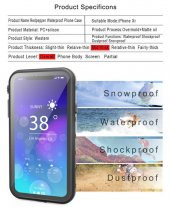 Apple iPhone XR 6.1 Kılıf Zore 1-1 Su Geçirmez Kılıf - 4