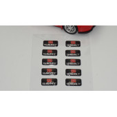 Seat Logo 3D Cam Açma Torpido Konsol Ayna Çıkartma Seti - 2